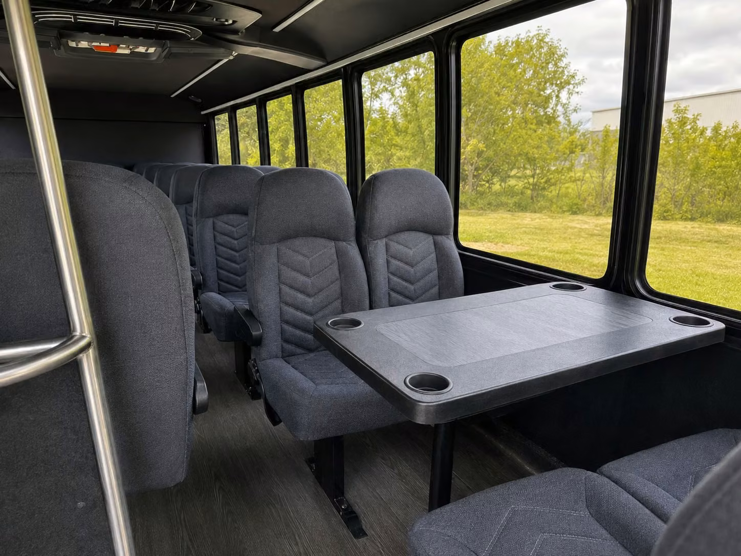 20 passenger minibus inside