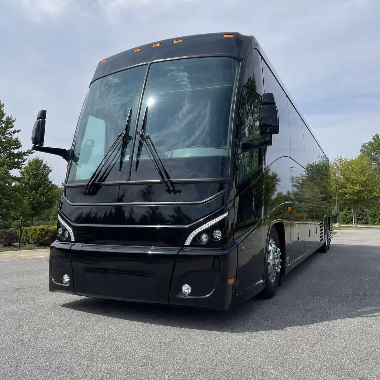 charter bus transportation for san antonio military ceremonies change of command events