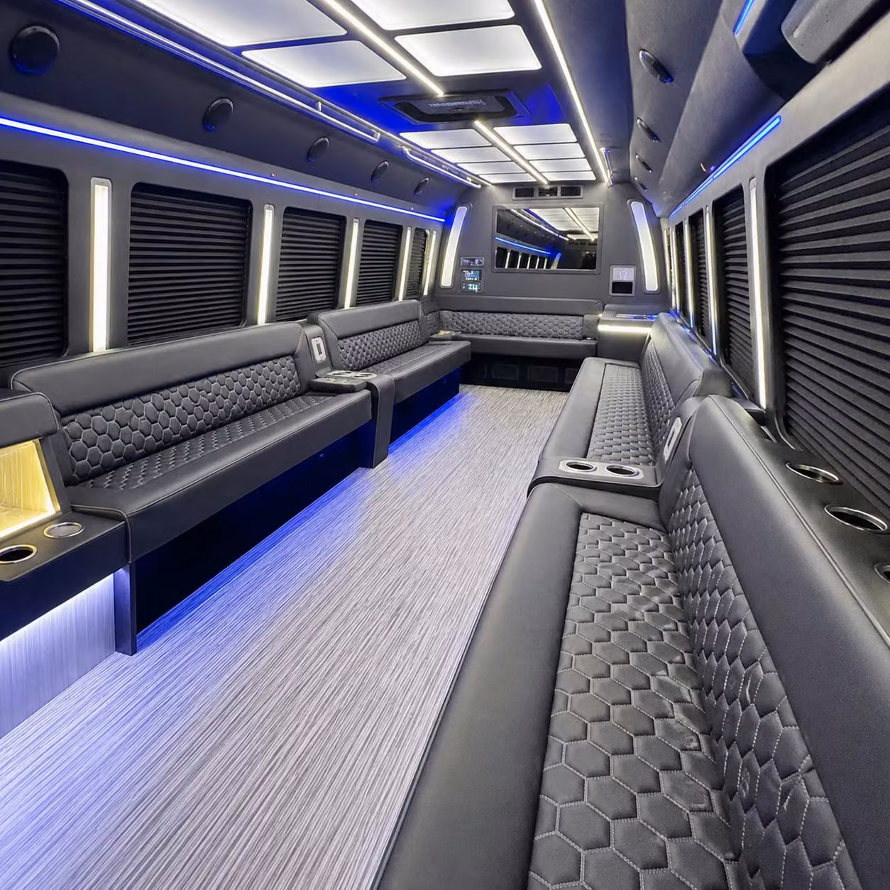 party bus interior