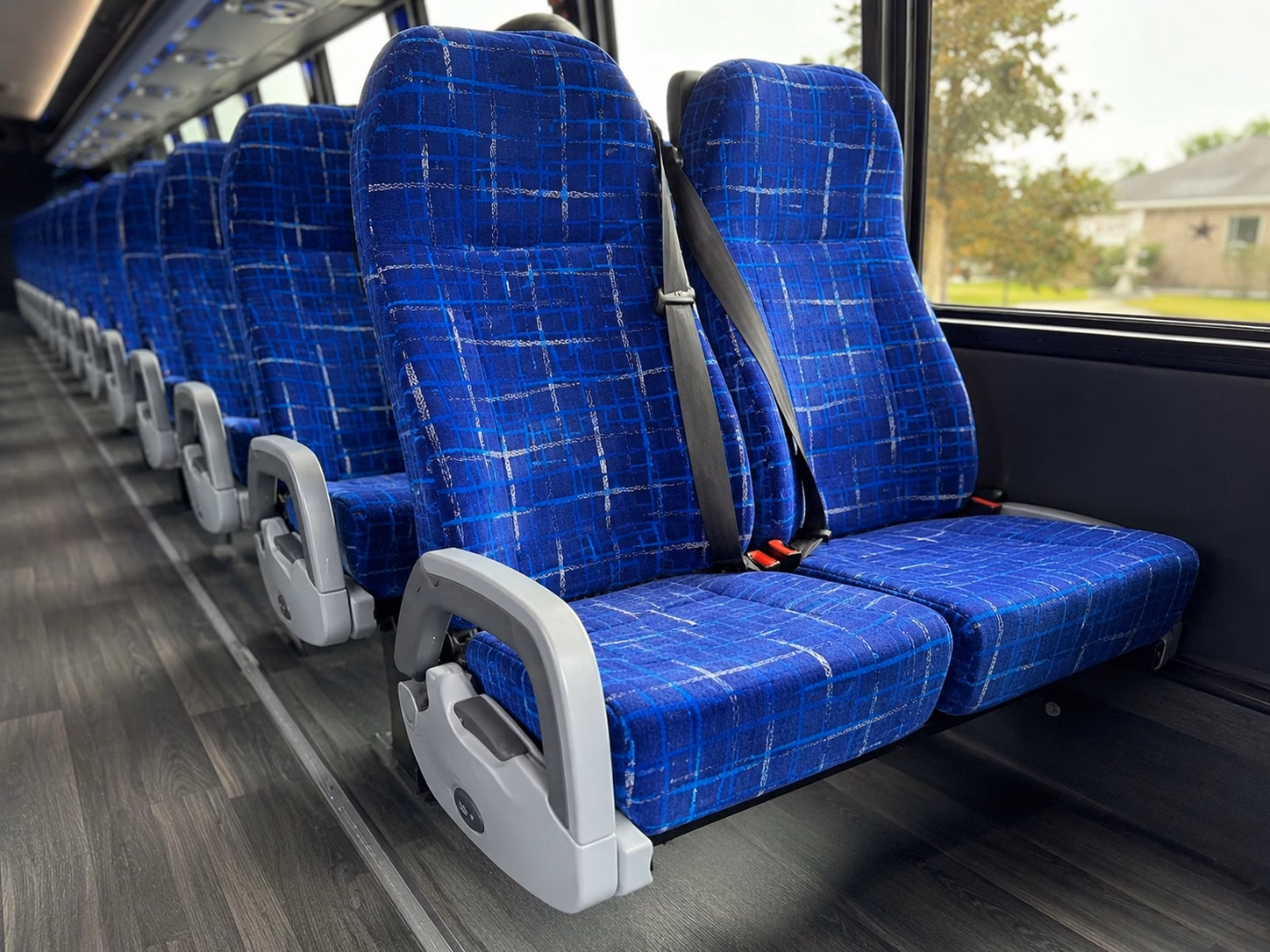 san antonio charter bus rental inside